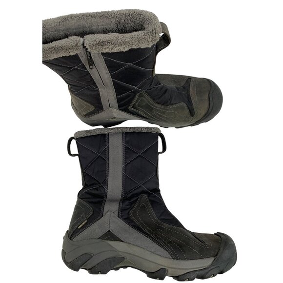 Keen Womens Betty Insulated Winter Boots Size 9.5 Black Q10644 - Picture 1 of 12